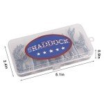 100pcs Saltwater Circle Hooks for Live Bait