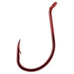 Gamakatsu Size 4 Red Octopus Hooks - 100 Pack