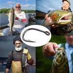 100pcs Saltwater Circle Hooks for Live Bait