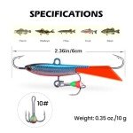 Goture Ice Fishing Jigs and Lures Kit