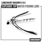 Lunkerhunt Dragonfly Realistic Weedless Fishing Lure