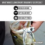 Lunkerhunt Dragonfly Realistic Weedless Fishing Lure