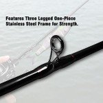 Fiblink 4-Piece Portable Graphite Casting Rod - 7' Medium Heavy