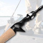 Fiblink 4-Piece Portable Graphite Casting Rod - 7' Medium Heavy