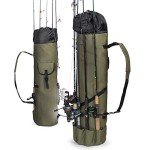 Besti Portable Fishing Rod Organizer Bag - Khaki Green