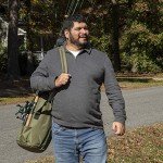 Besti Portable Fishing Rod Organizer Bag - Khaki Green