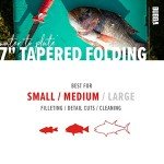 BUBBA 7" Folding Knife with Non-Slip Grip