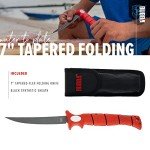 BUBBA 7" Folding Knife with Non-Slip Grip