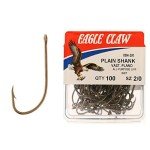 Eagle Claw Classic Fishing Hooks - Size 2/0