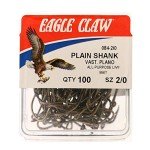 Eagle Claw Classic Fishing Hooks - Size 2/0
