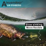 Bass & Trout Fishing Lure Set with Treble Hooks