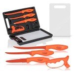 Flex Fillet Fishing Knife Set with Cutting Board