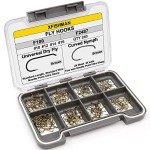 XFISHMAN Fly Hooks Assortment Pack for Tying
