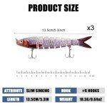 Multi-Jointed Swimbait Fishing Lures for Bass