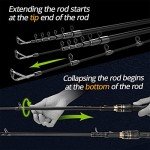 KastKing Blackhawk II 7ft Telescopic Fishing Rod