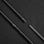 Portable 7-Foot Graphite Fishing Rod with Spare Tip