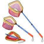 PLUSINNO Kids Telescopic Fishing Net with Handle