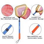 PLUSINNO Kids Telescopic Fishing Net with Handle