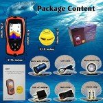 Portable Sonar Fish Finder with LCD Screen