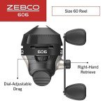 Zebco 606 Right-Hand Spincast Fishing Reel
