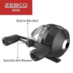 Zebco 606 Right-Hand Spincast Fishing Reel