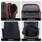 Lightweight Sling Fishing Tackle Bag with Rod Holder