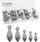 30pcs Fishing Sinker Kit for All Waters
