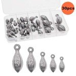 30pcs Fishing Sinker Kit for All Waters