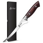 7-Inch High Carbon Fillet Knife with Ergonomic Handle