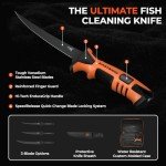 KastKing 3-Blade Fillet Knife Kit with Case