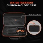 KastKing 3-Blade Fillet Knife Kit with Case