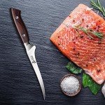 7-Inch High Carbon Fillet Knife with Ergonomic Handle