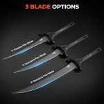 KastKing 3-Blade Fillet Knife Kit with Case