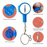 HOOK-EZE Fishing Knot Tying Tool - Blue