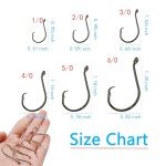 150pcs Saltwater Circle Hooks with Carry Case