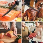 Gonex 7in Fish Fillet Knife with Sharpener