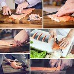 Gonex 7in Fish Fillet Knife with Sharpener