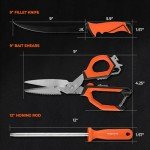 KastKing Paradox Fishing Tool Set with Fillet Knife