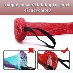 Beetwo 4-Pack Fishing Rod Protector Sleeves