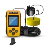Portable Fish Depth Finder with Sonar Sensor