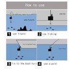 Portable Fish Depth Finder with Sonar Sensor