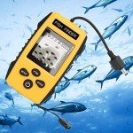 Portable Fish Depth Finder with Sonar Sensor