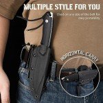 NedFoss Survival Knife with Fire Starter & Sheath