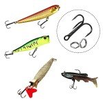 200 Pack Treble Hooks Kit for All Fishing Needs