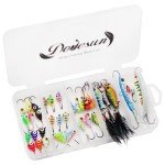 Dovesun Ice Fishing Jig and Lure Kit - 34pcs
