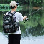 Waterproof Fishing Tackle Backpack with 4 Trays