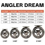 AnglerDream EX-ALC 5/6WT Aluminum Fly Reel