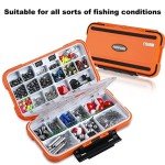 TOPFORT Fishing Accessories Kit with Tackle Box