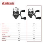 Zebco Delta Spincast Fishing Reel - Size 20