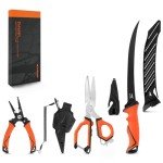 KastKing Fishing Tools Set: Pliers, Shears, Knife